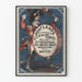 Plakat vintage Hoofland's German Tonic - Retro medyczna dekoracja ścienna