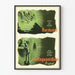 Vintage plakat reklamowy Hordenol i Sulfaguanidyna