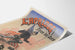Plakat dekoracyjny vintage Zegar Major Burk