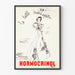 Plakat vintage Hormocrinol moda kobieca