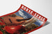Plakat Vintage Horse Sense z gitarą i siodłem jeździeckim