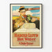 Plakat vintage filmu Harold Lloyd Gorąca woda