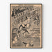 Stary plakat Wielki Bal Hotel Continental 1890