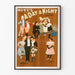 Plakat vintage A Day and a Night - Dekoracja ścienna teatr