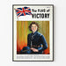 Plakat vintage The Flag of Victory Sea Rangers