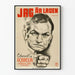 Plakat Vintage I Am The Law - Plakat dekoracyjny w stylu retro