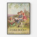 Plakat vintage I Like Books - Tydzień książki listopad