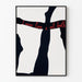 Plakat dekoracyjny I Mean Love Not Death w stylu minimalistycznym