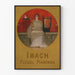 Plakat vintage dekoracja ścienna Ibach Flügel Pianinos