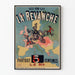 Plakat vintage „Tu czyta się La Revanche” - historyczna dekoracja ścienna