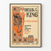 Plakat dekoracyjny Idylls of the King autorstwa Alfreda Tennysona