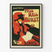 Plakat z serii nowej Pall Mall Budżet z ilustracją vintage