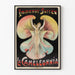 Plakat vintage Ogromny Sukces La Caméléonnia do dekoracji ściennej