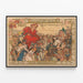 Plakat vintage Drukarnia Camis Quai Jemmapes 172 — oprawiony obraz na ścianie