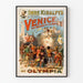 Plakat Vintage Balet Wenecja Panna Morska w Olympia