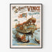 Plakat vintage Wenecja Panna Młoda Morza autorstwa Imre Kiralfy