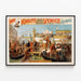 Plakat vintage historyczny Wenecja Olympia — oprawiony obraz na ścianie