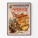 Plakat Vintage Romantyczny Spektakl Wenecja Olympia