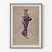 Plakat Vintage W poszukiwaniu Mademoiselle - Historyczna dekoracja ścienna