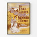 Plakat Vintage In That Golden Summer Time – Dekoracja Ścienna Retro