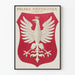 Plakat Emblemat Niepodległej Polski - 5 listopada 1916
