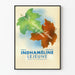 Plakat Vintage Indhaméline Lejeune Liście Sezonu