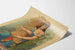 Plakat vintage Targi stanu Indiana 1886