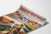 Plakat Vintage Tor Wyścigowy Indianapolis Motor Speedway