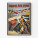 Plakat Vintage Tor Wyścigowy Indianapolis Motor Speedway