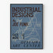 Plakat dekoracyjny Industrial Designs autorstwa Joe Funk