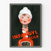 Plakat vintage Infangyl Carlier dekoracja ścienna retro