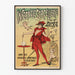 Plakat vintage Infernale Sorcellerie autorstwa Mlle Dicka