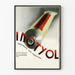 Plakat vintage INOTYOL dekoracja ścienna styl retro