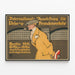 Plakat Wystawa Międzynarodowa Podróży Berlin 1911 — oprawiony obraz na ścianie