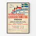 Plakat z międzynarodowego spotkania lekkoatletycznego 1948