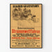 Międzynarodowy plakat wyścigu kolarskiego Illkirch-Grafenstaden 1895