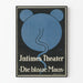 Plakat vintage Teatr Intimes Niebiesza Mysz