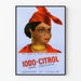 Plakat vintage Iodo-Citrol do dekoracji ściennych w stylu retro