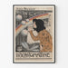 Plakat z secesji 3 rue Thénard - Irichromatyka autorstwa Jacques Rogue