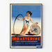 Reklamowy plakat vintage IRRASTERINE Witamina D przeciwkrzywicy
