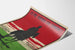 Plakat vintage baseballowy "Czy On Idzie, czy Wraca?"