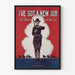 Plakat vintage militarny I’ve Got a New Job