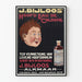 Plakat vintage Woda kolońska J. Bijloos 1906