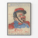 Plakat vintage teatru J'suis Comme Ça Moi autorstwa J. Prevost