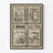 Plakat reklamowy vintage wydawca J. Rothschild Paryż 13 Rue des Saints Pères