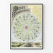 Plakat do gry planszowej vintage Jacobs' Harddraverijspel