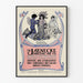 Plakat reklamowy w stylu secesji Laenecke Printing Ink Co.