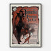 Vintage plakat reklamowy Jaenecke Printing Ink Co. do oryginalnej dekoracji ściennej