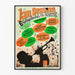 Plakat vintage Jam Session - Retro dekoracja muzyczna na ścianę