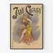 Plakat artystyczny vintage Jane Cavally - Dekoracja ścienna retro